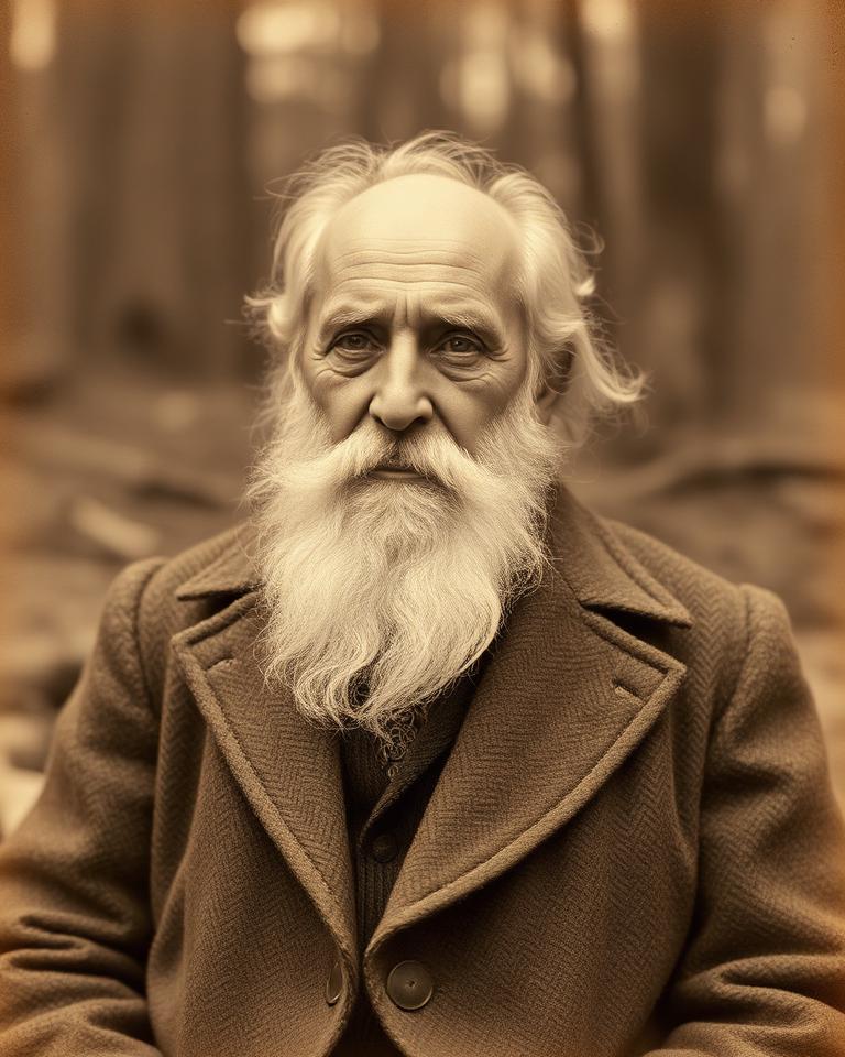 Portrait of John Burroughs