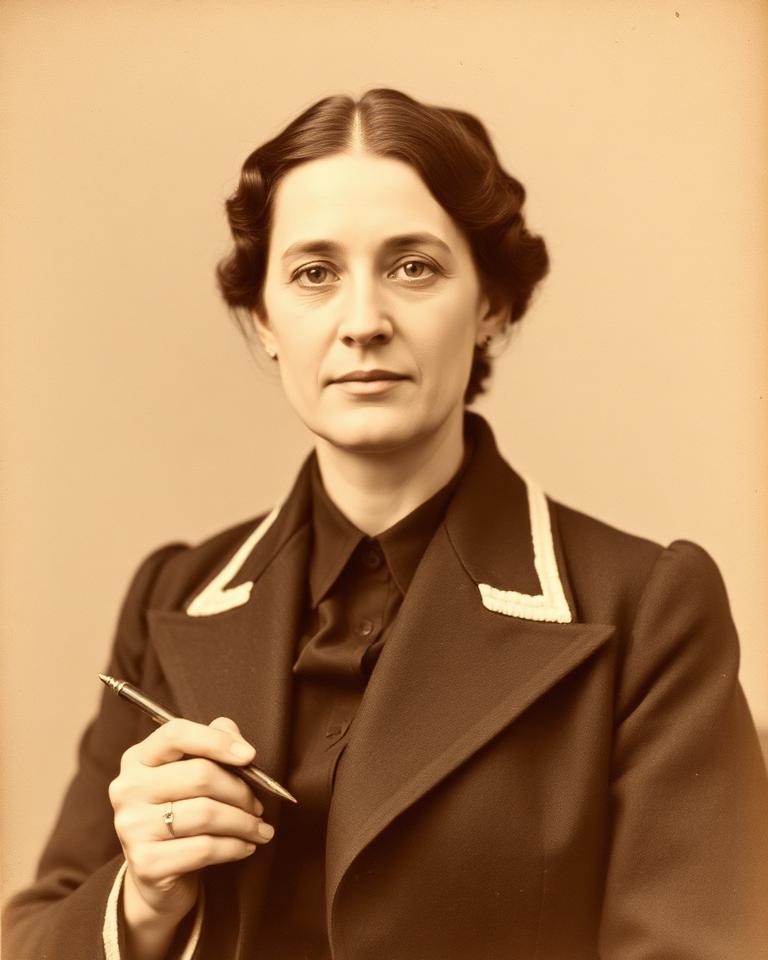 Portrait of Jeannette Leonard Gilder