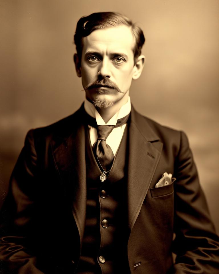 Portrait of Dr. Rodman Drake de Kay Gilder