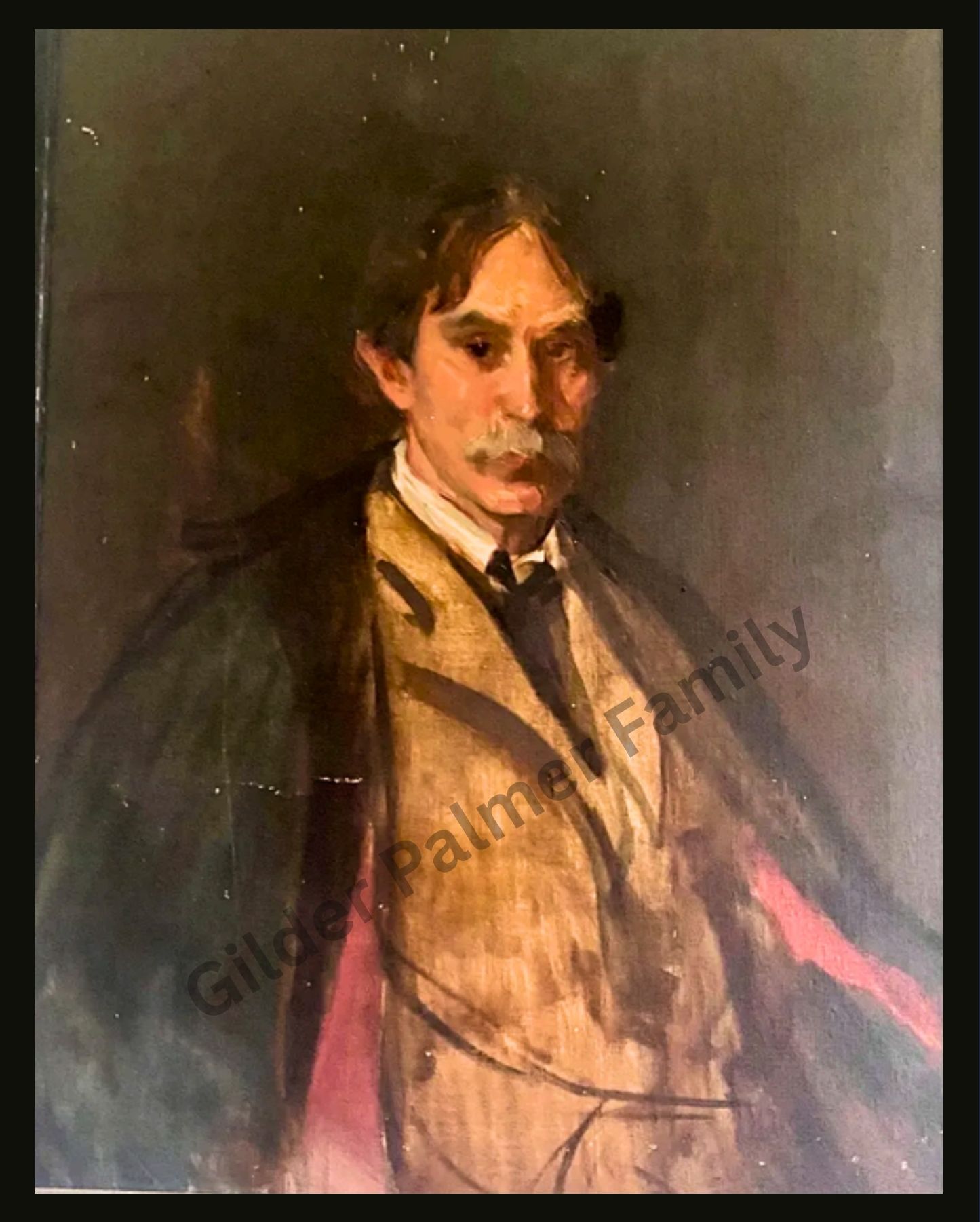 Oil Portrait of Richard Watson Gilder