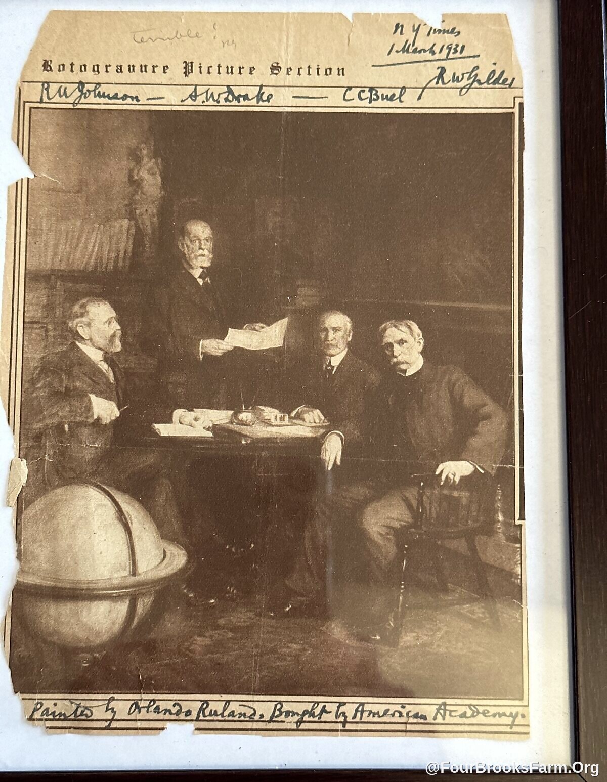 Four Brooks Farm Archive