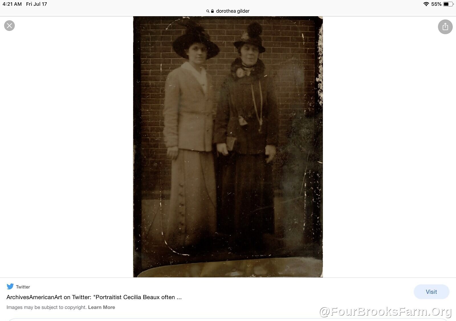Four Brooks Farm Archive