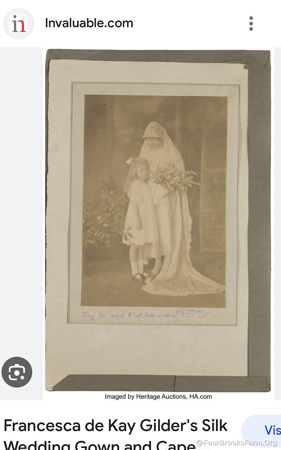 Four Brooks Farm Archive