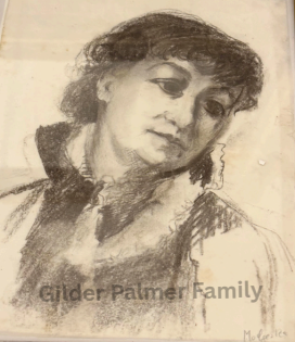 Charcoal Sketch Of Madam Modjeksa
