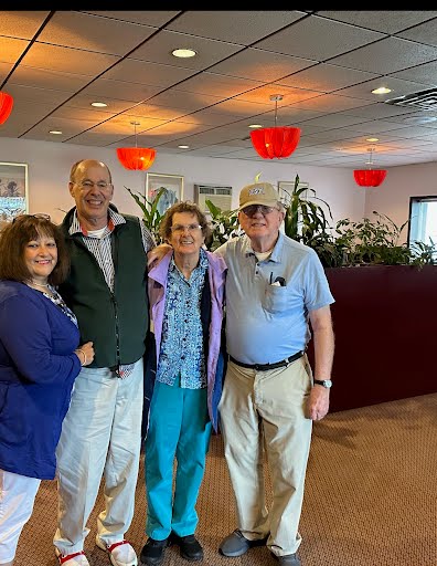 Reese D A Gilder Palmer, Linda Colomb Palmer, Comfort Tiffany Gilder, and, Hermon Camp Gordenier Jr