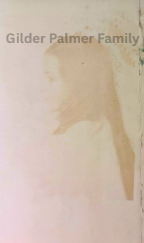 Sketch study of Esther drinker as a girl on paper
