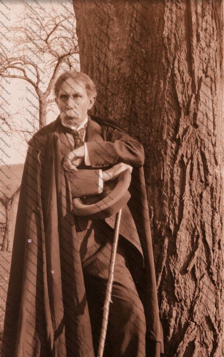 The Poet at Rest — Richard Watson Gilder, Four Brooks Farm, 1907