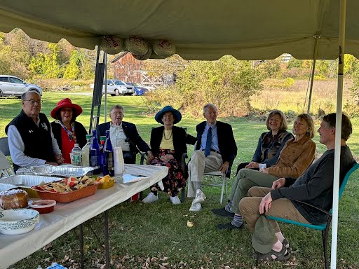 Reese D A Gilder Palmer and wife linda s b c gilder palmer at the clam bake off 2025